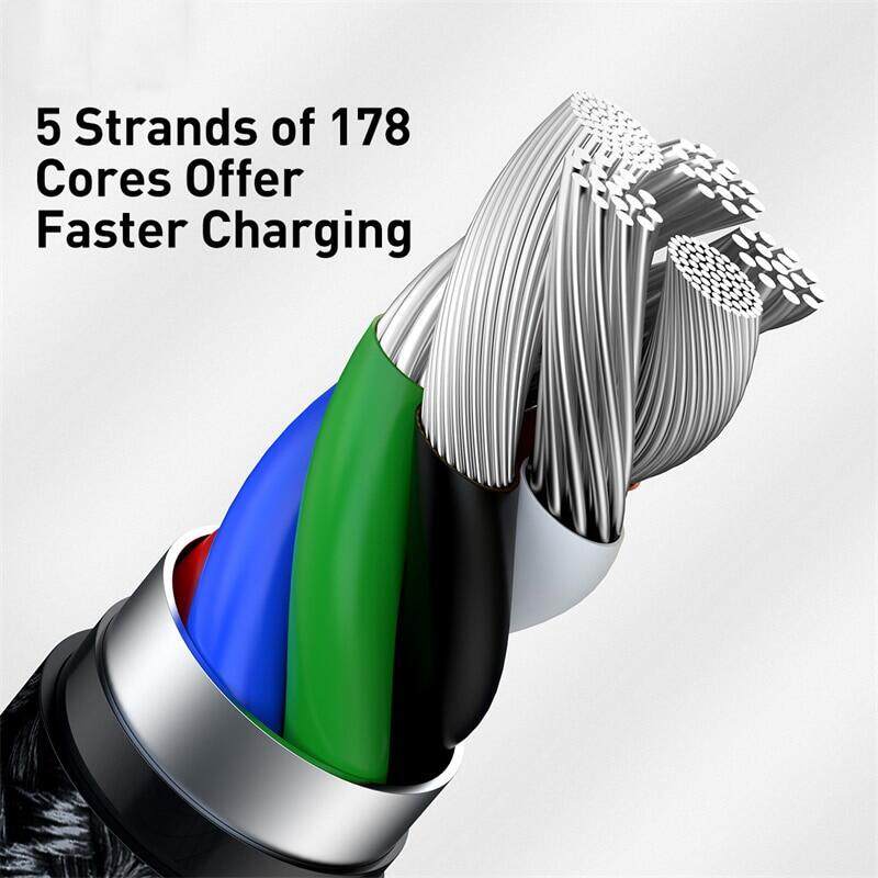 Baseus USB C Cable for iPhone 13 12 Mini Pro Max PD 20W Fast Charging Cable for iPhone 11 8 Charger USB Type C Cable for Macbook Pro