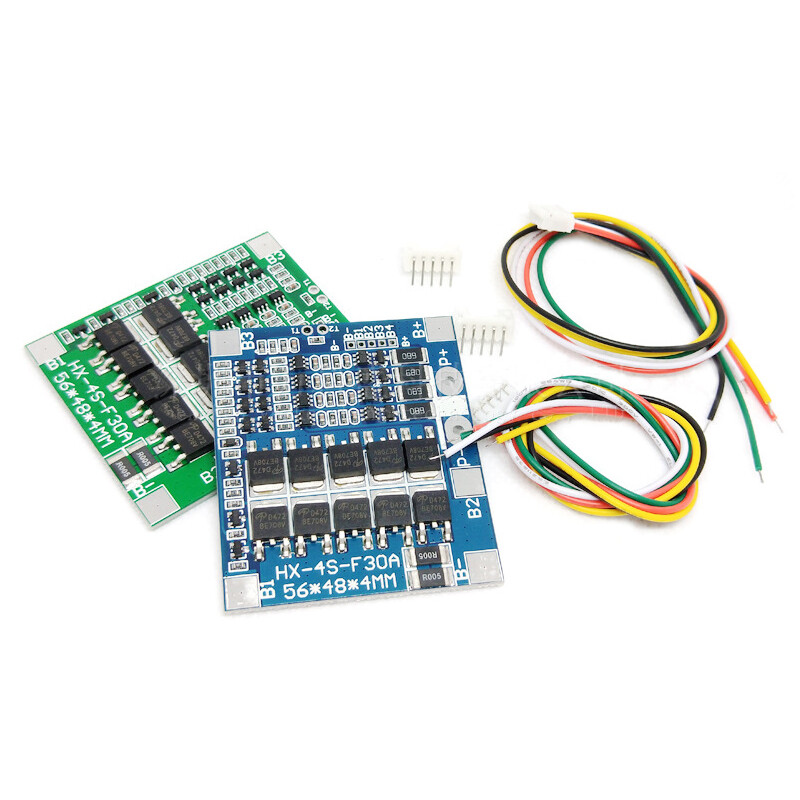 4S 30A Lithium Battery 18650 Charger PCB BMS Protection Board – SEQURE Bmsボード 10S 42V 30A BMS Ternary Lithium 18650 Battery Protection Bo