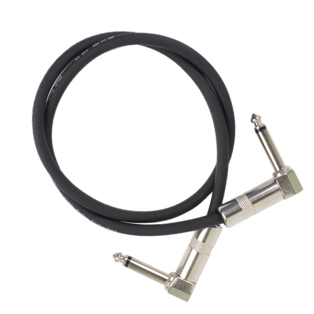 60Cm Length Guitar Effects Pedal Cable Connector 6.35 Plug Wire Adapter Line Round Head Dropship