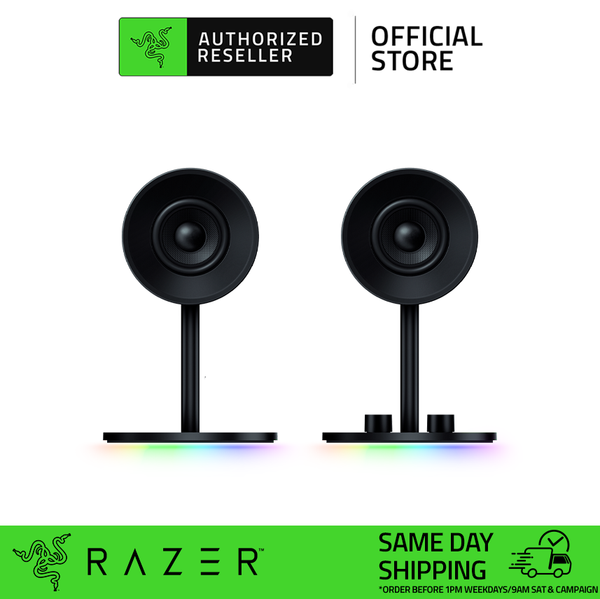 Razer Nommo Chroma 2.0 PC Speakers with Full Range Sound Lazada
