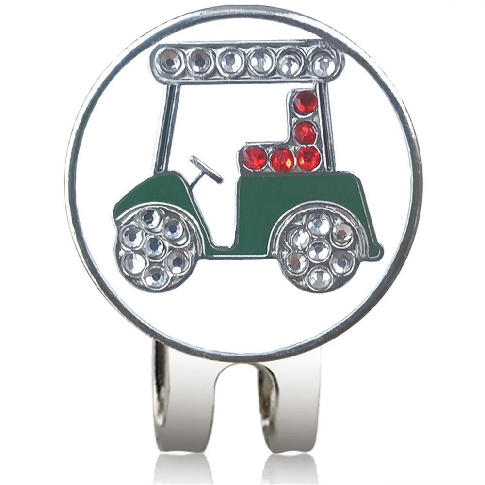 RIRIANN Phụ Kiện Đánh Dấu Vị Trí Bóng Ic Dụng Cụ Hỗ Trợ Tập Golf Dụng Cụ Nhắm Mục Tiêu KẸP MŨ Kẹp Đánh Gôn Căn Chỉnh Bóng Golf Dụng Cụ Đánh Dấu Bóng Golf