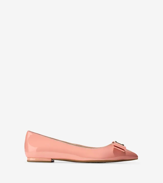 cole haan tali bow flat