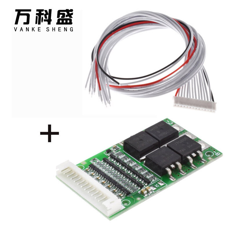 General 6S-13S 7S 8S 10S 12S 25A BMS 18650 LiFePO4 lithium ion polymer lithium iron phosphate battery protection board 24V 36V 48V charge and discharge 3.2V 3.7V