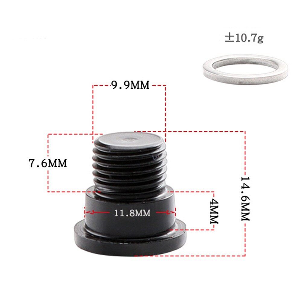 2 X Bike Rear Derailleur Fixing Bolts MTB Jockey Wheel Steel Screws New