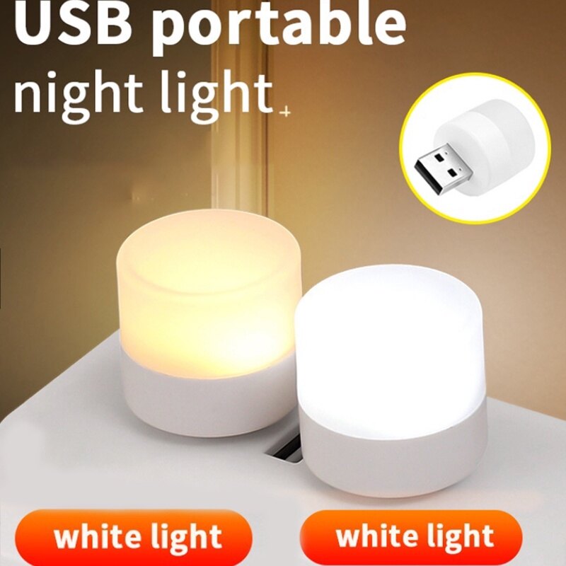 4 Chiếc Đèn Ngủ Cắm USB/Đèn LED Đọc Sách Bảo Vệ Mắt/Đèn Đọc Sách Nhỏ Đầu Giường Sạc USB Điện Thoại Di Động Cho Máy Tính