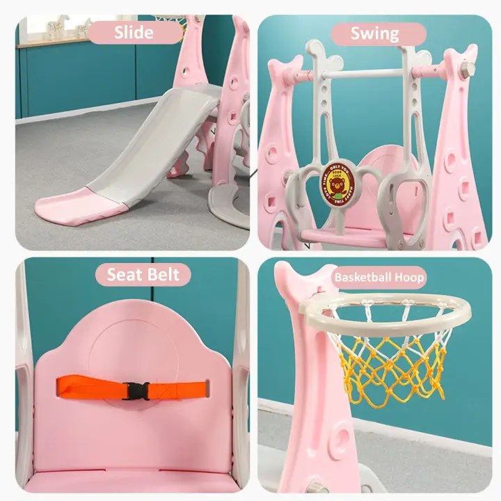 swing and slide set for 1 year old