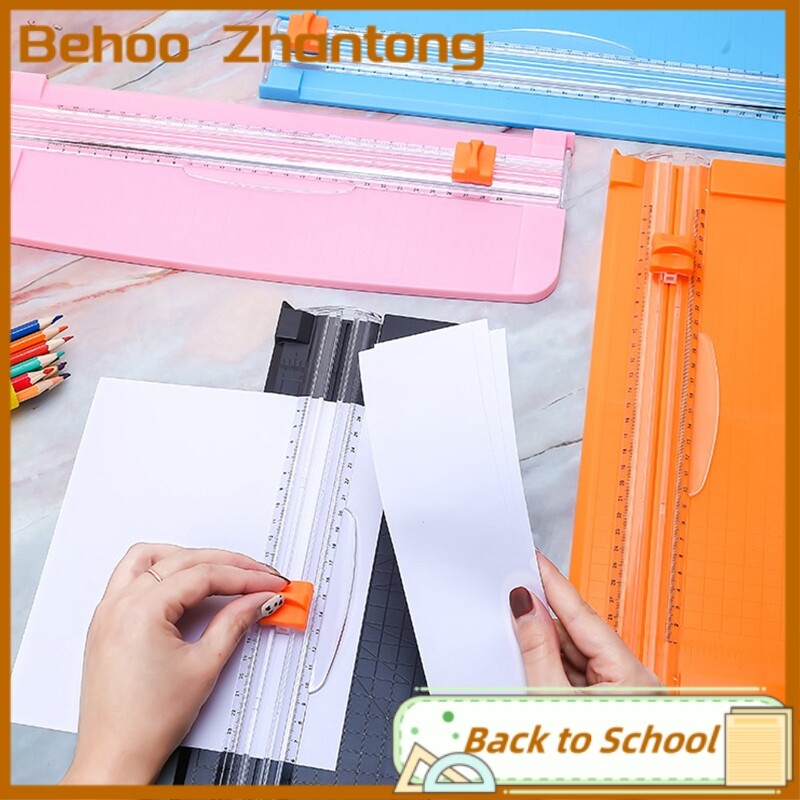 Behoo Precision Paper Trimmers Cutters Guillotine with Pull-out Ruler Cutting Tool