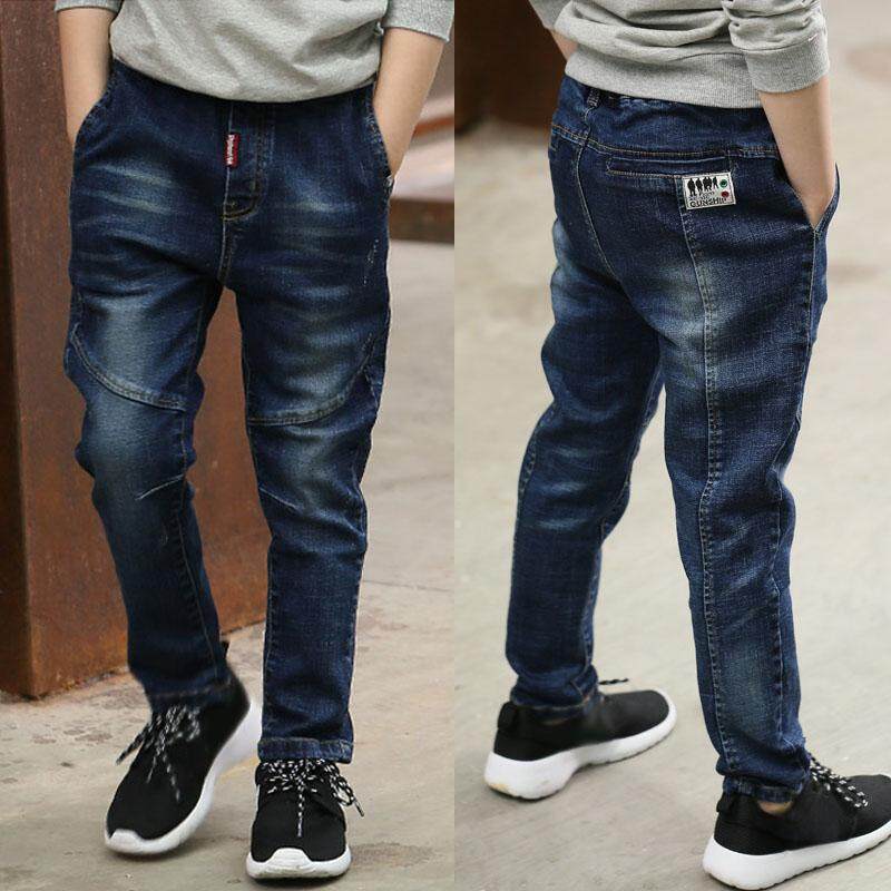 elastic jeans for boys