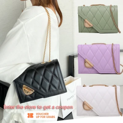 New products, the store recommends Korean new fashion high-end ladies one-shoulder diagonal bag, selected chain, soft leather, can match all occasions, very beautiful, every girl must have, ladies shoulder bag (4 colors for you to choose)