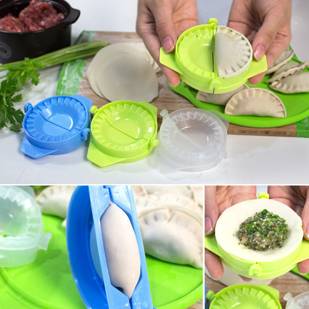 1Pcs Plastic DIY Dumpling Mould Dumpling Machine Equipment Dumpling Machine New Kitchen Tool Maker Equipment Easy Kitchen Bakeware