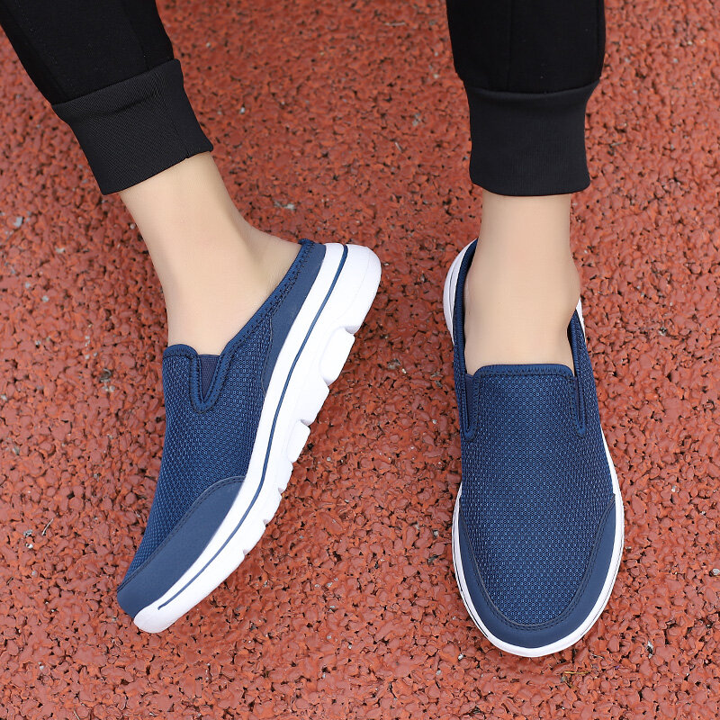 Fitflop Sling Mens dệt Toe-Bài dép