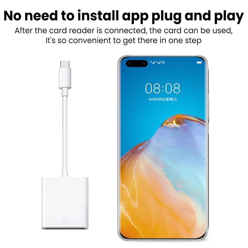 2 In 1 USB Type C SD TF Memory Card Adapter for Xiaomi Samsung Mobile Phone SD TF Card Reader Data Converter For Camera