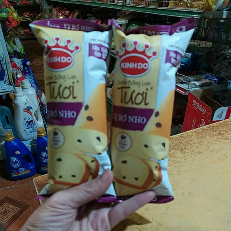 Bich 10 chiếc bánh bông lan tươi vị bơ nho kinh đô