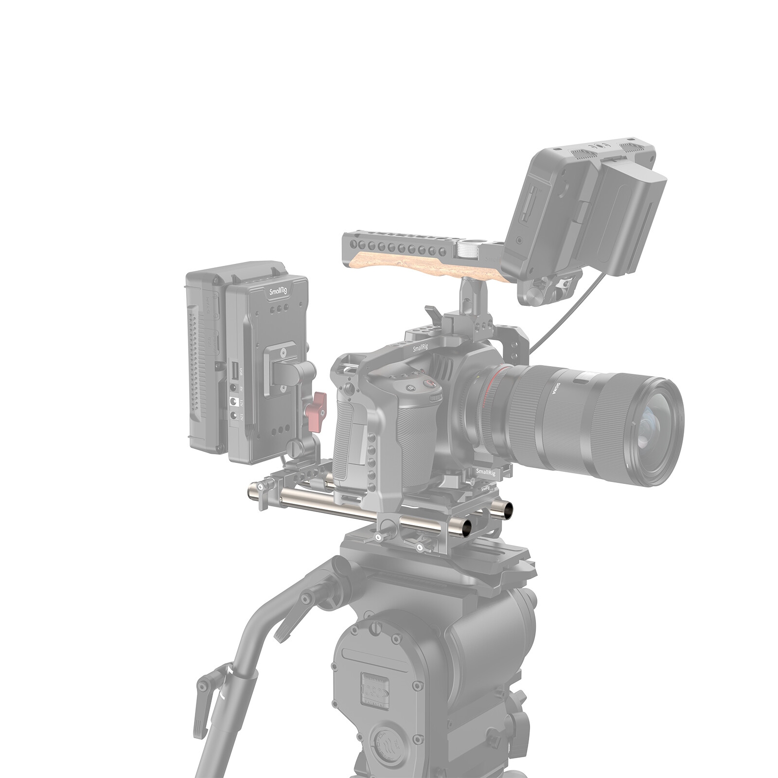 SmallRig Thanh Thép Không Gỉ 15Mm-20Cm 8 "(2 Cái) 3683