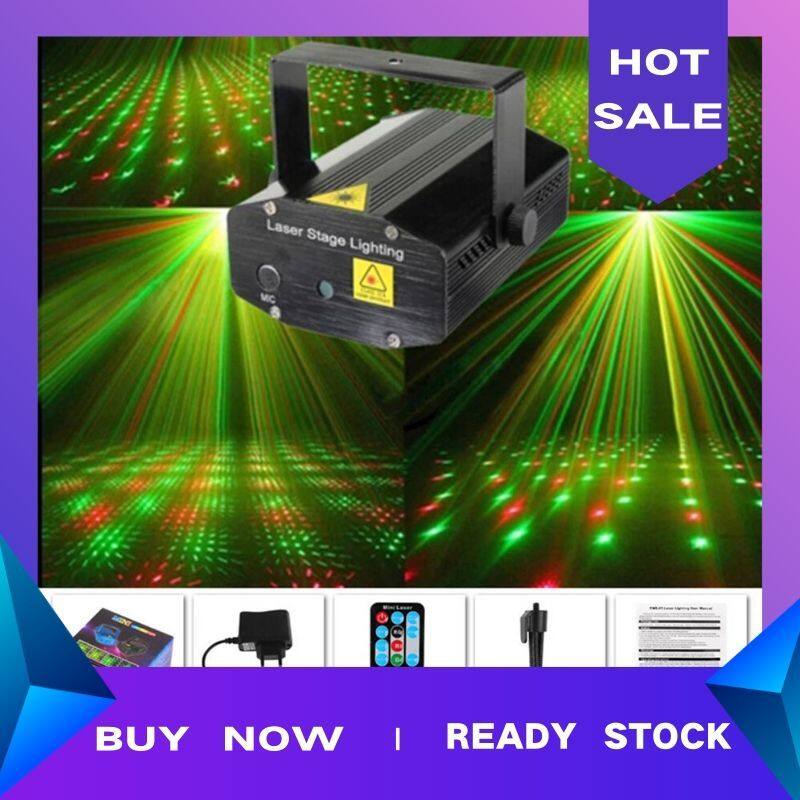 Đèn Laze Sân Khấu Đêm Đầy Sao HK, Đèn Chiếu Disco, DJ Club, Trang Trí Lễ Hội, Điều Khiển Đen