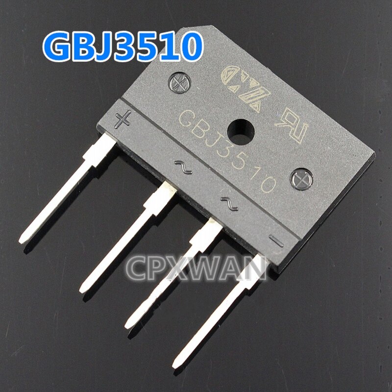 5pcs GBJ3510 KBJ3510 SIP-4 35A 1000V Bridge Rectifier new original ...