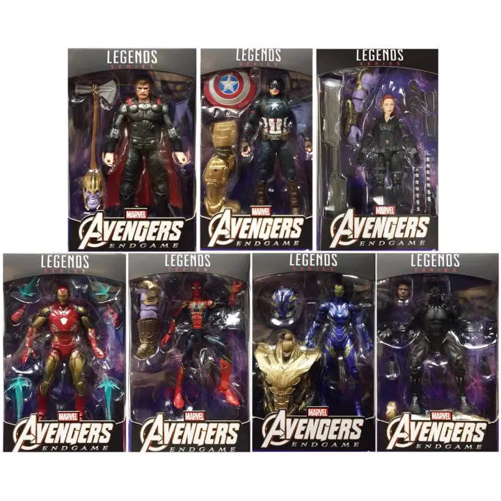 marvel legends thanos set