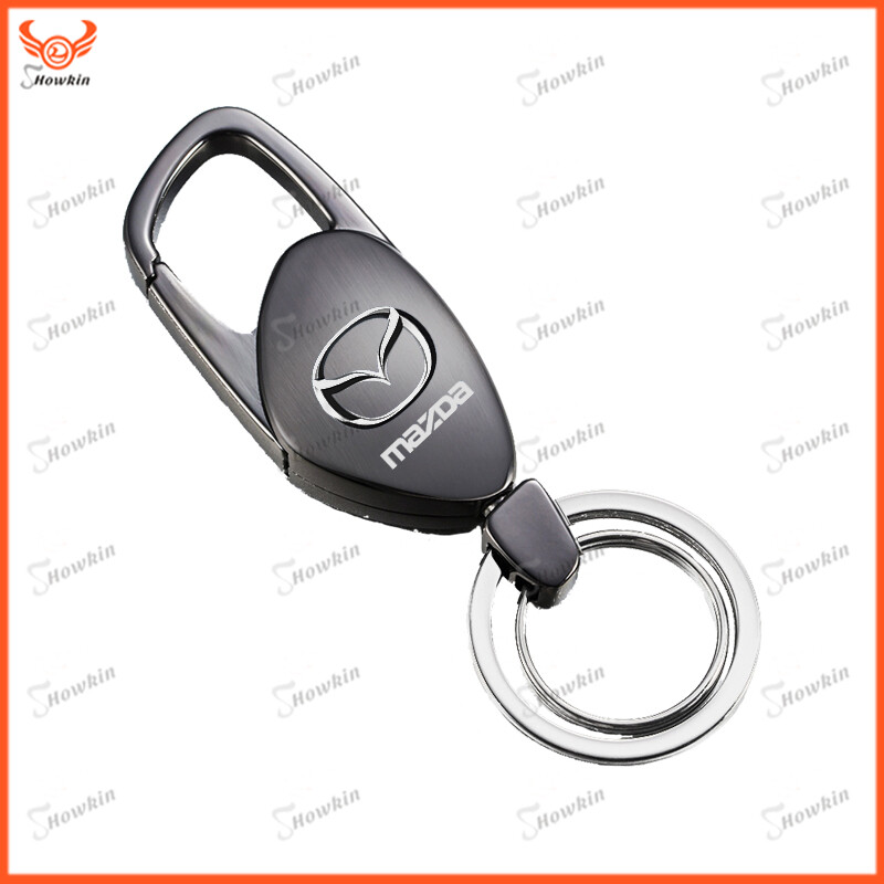 New Creative Alloy Meta Motorcycle Car keychain with logo for Car