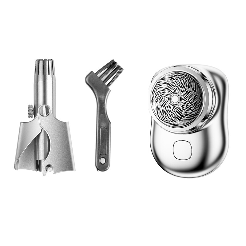 Cammuo Manual Nose Ear Hair Trimmer Stainless Steel Nose Hair Remover Nose Trimmer For Men
