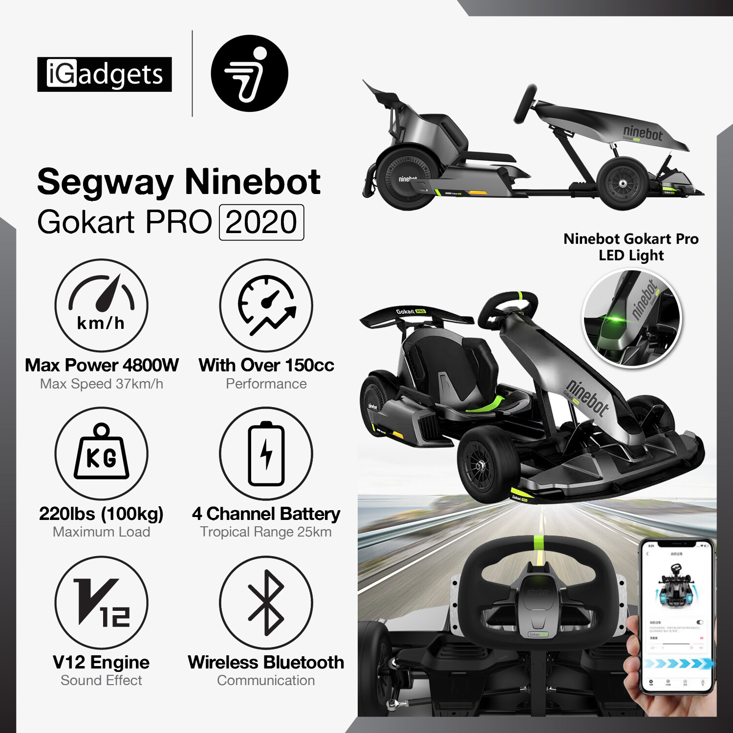 ninebot gokart pro 2020