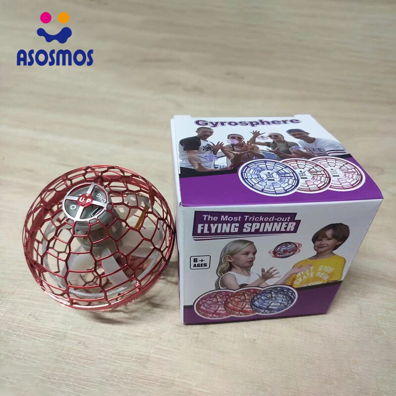 ASM FLYNOVA Pro Đồ Chơi Con Quay Bóng Bay Đồ Chơi 360 ° Điều Khiển Bằng Tay Quả Cầu Bay Không Người Lái Ma quả cầu ma thuật bay đĩa bay ufo ma thuật máy bay điều khiển từ xa bóng bay ma thuật cảm ứng bay