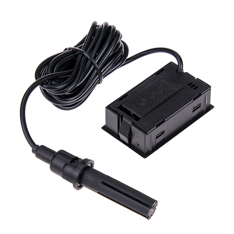 Mini thuận tiện Nhiệt kế LCD kỹ thuật số cảm biến ẩm kế đồng hồ đo áp suất tủ lạnh Aquarium Màn hình hiển thị độ ẩm Detector