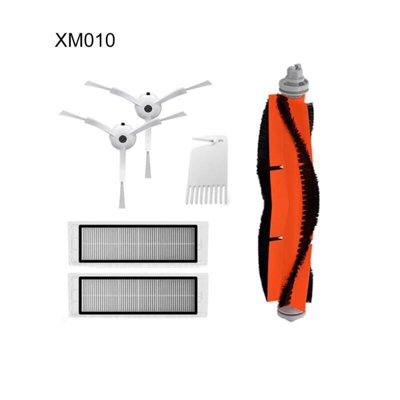 Original Xiaomi Robot Parts Replacement 2Pcs Side Brushes + 2Pcs HEPA Filters + 1Pc Main Brush for Xiaomi mi Robot Vacuum Cleaner Accessories Singapore