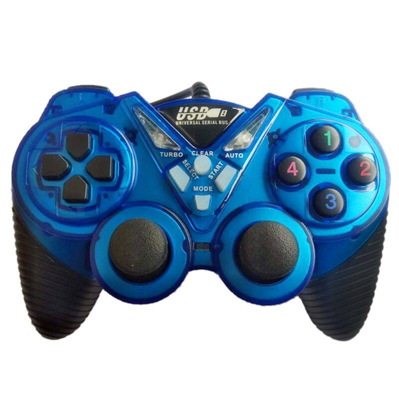 Wired USB Game Controller for PC Computer Laptop Vibration Joystick Gamepads for WinXP/Win7/Win8/Win10