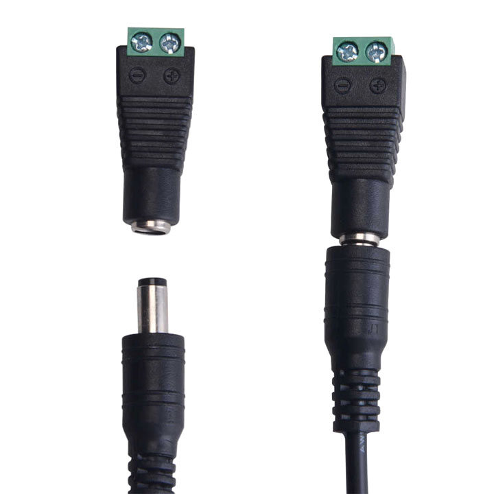 Combo Jack Nối Nguồn DC5.5x2.1mm Đực - Cái