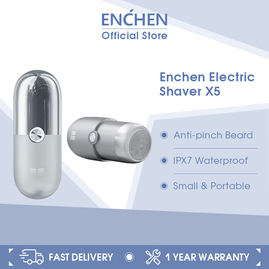 Enchen Mini Electric Shaver X5 Portable Shaver Machine Full Body Wash ...
