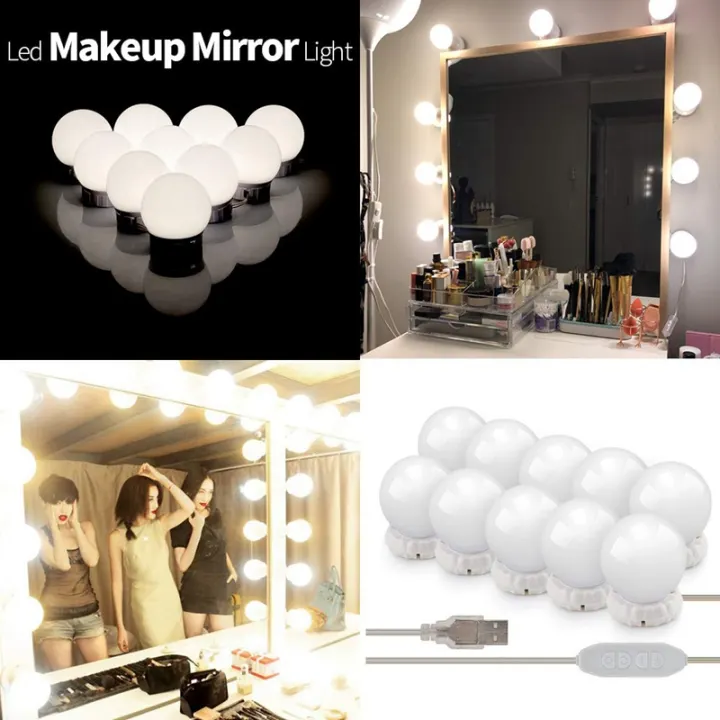 makeup vanity with lights