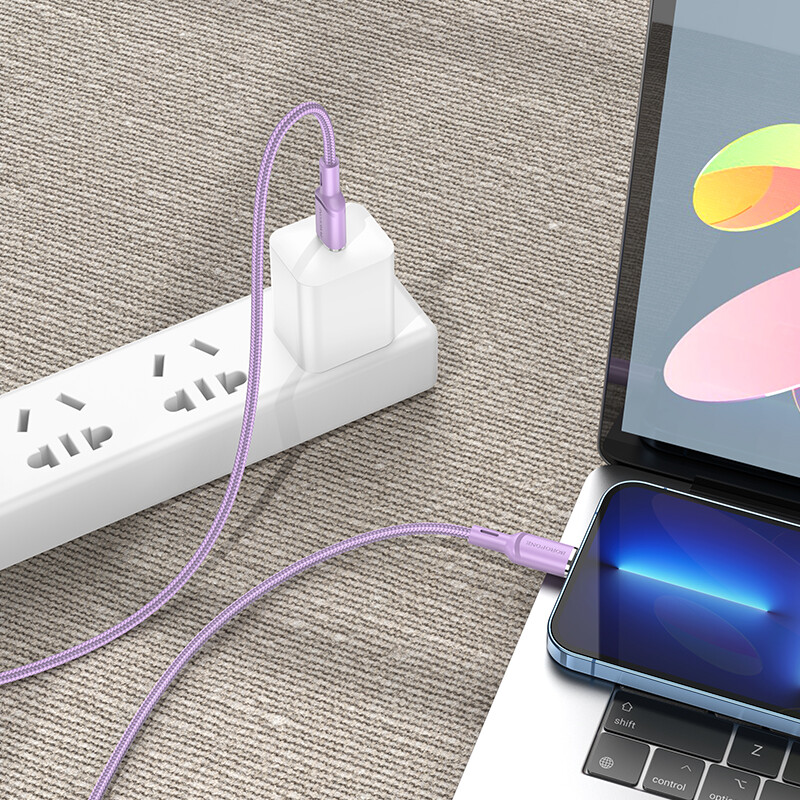 BOROFONE Cáp Dữ Liệu Sạc Nhanh PD20W BX90 Cáp Type-C Sang Lightning 3A Cho iPhone 14 13 12 Pro Pro 12 Mini Xs Max XR 8 Cáp USB C