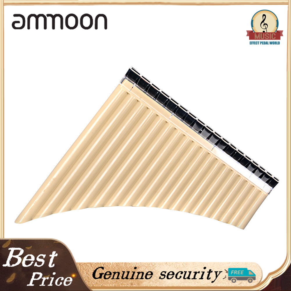 18 Pipe Pan Flute Panpipes C Key Pan Pipes with Mouthpiece for Beginners Students