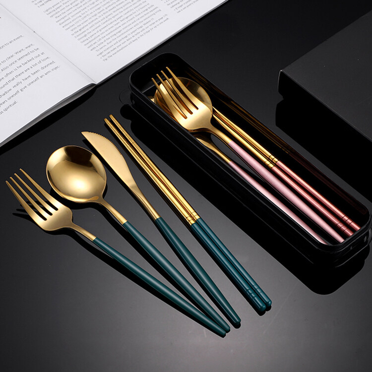 BÁO GIÁ Dao Làm Bếp Tốt Nhất | Shopee Lazada Sendo Tiki mới nhất 44 Bộ Dao Nĩa Bằng Thép Không Gỉ Gia Dụng Bằng Bạc Bộ Đồ Ăn Cổ Điển Màu Vàng Thanh Lịch, Thìa Đũa Nhà Bếp Gia Đình Thiết Lập Của Bộ Dao Kéo Bốn Miếng Bít Tết Có Hộp Đựng Món Quà Kỷ Niệm Sinh Nhật Tốt Nhất