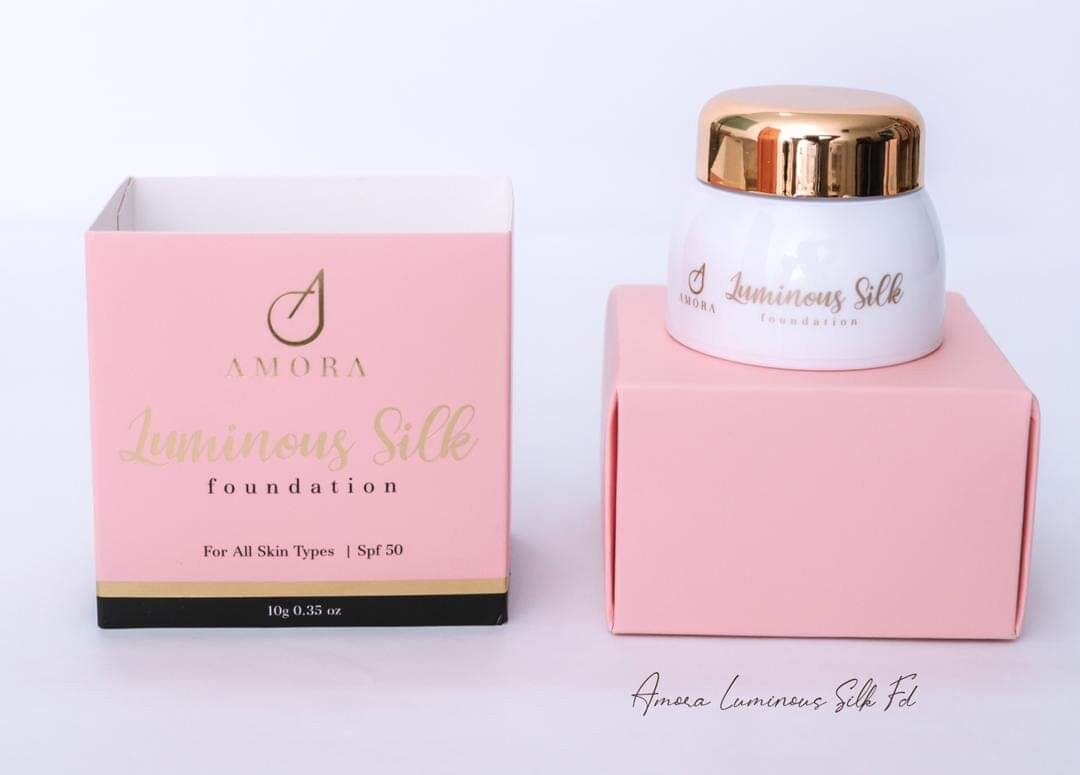 amora luminous silk foundation review