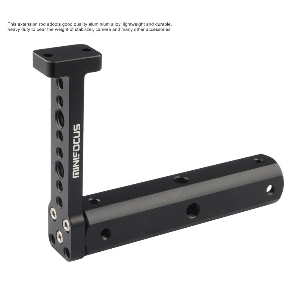 【】 Ronin S Tay Cầm RS2 Giá Đỡ Gắn Micro Cầm Tay Mở Rộng Có Lỗ Vít Cho Gimbal Ronin S Ronin-S2 SC RS2