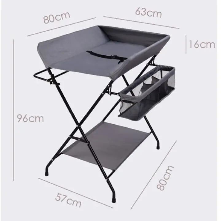 folding diaper station
