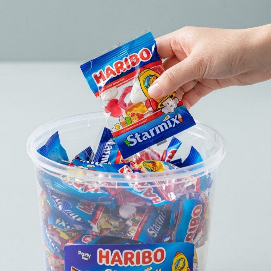 HARIBO Gummies Candy Sweet Jelly Party Box 1kg