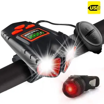 bell rechargeable bike light