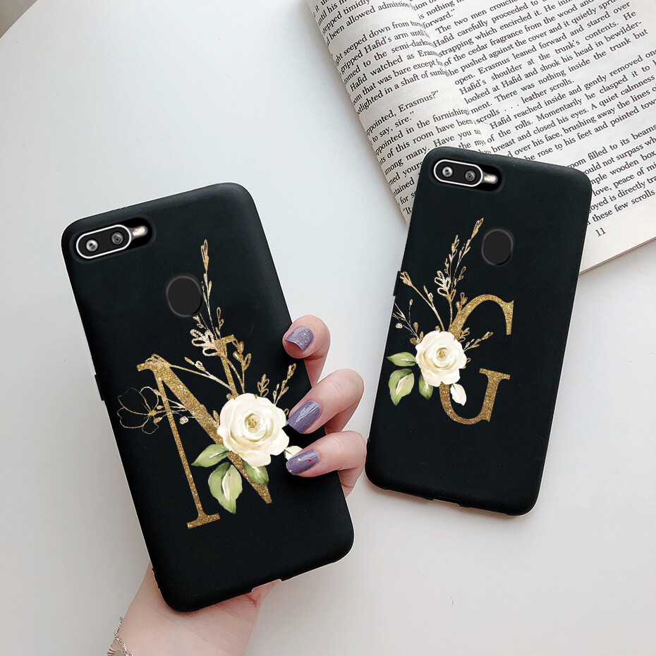 Dành Cho OPPO F9/Realme U1/A7X/F9 Pro Ốp Lưng Ốp Silicon Mềm Chữ Dễ Thương, Ốp Chống Sốc Ốp Điện Thoại