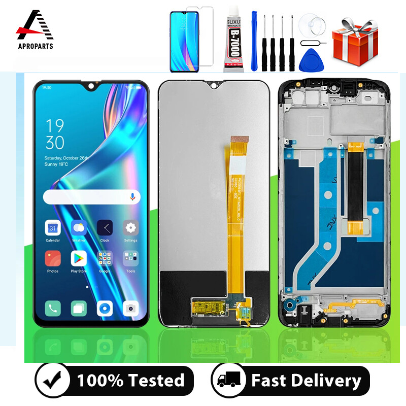 High quality for oppo a12 a12s cph2083 lcd display touch screen digitizer assembly replacement with free tools