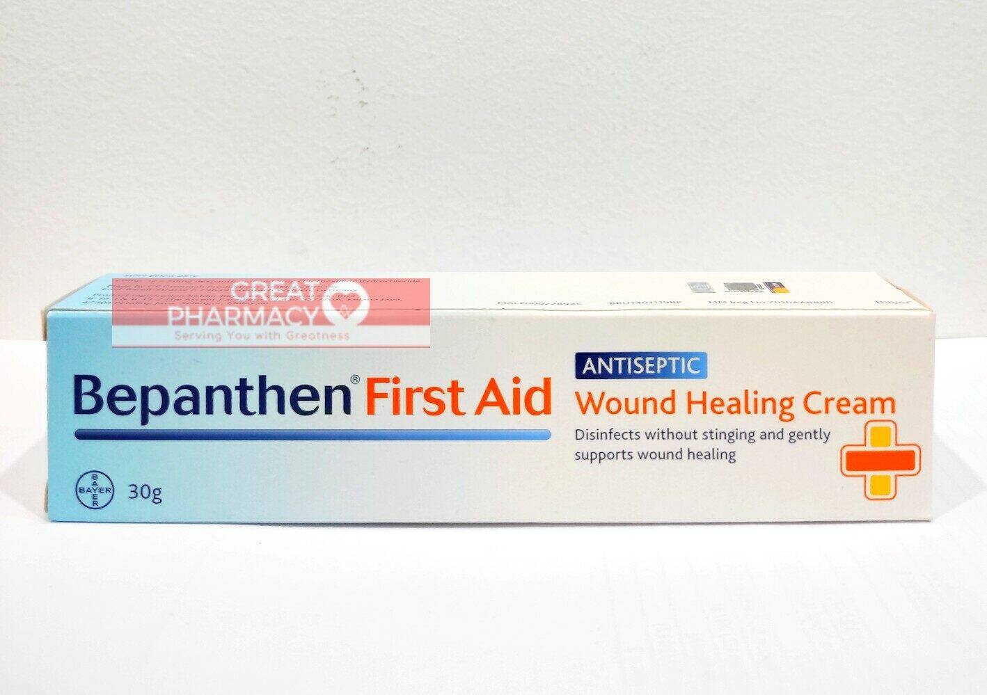 Bepanthen First Aid Antiseptic Wound Healing Cream 30g Lazada