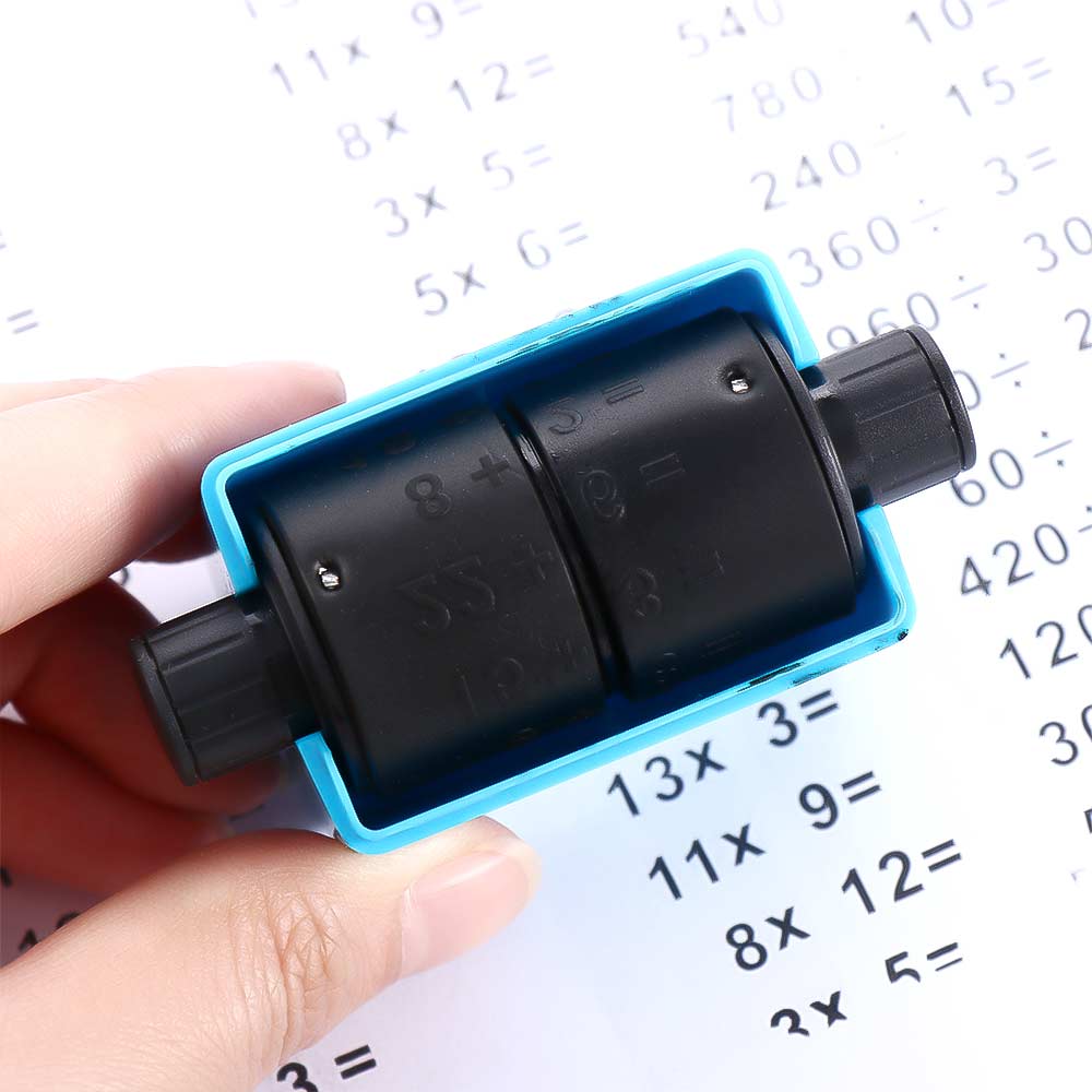 con lăn phép tính cho bé MMLUCK con lăn phép tính cho bé Đồ Dùng Giáo Viên Trừ Văn Phòng Phẩm Cho Học Sinh Con Dấu Số Học Tính Toán Trong Vòng 100 Con Lăn Thực Hành Toán Con Lăn Số