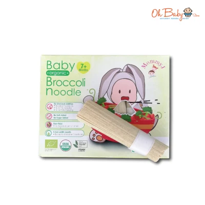 MommyJ Baby Kids Toddler Organic Stick Noodle 7m+ 200g (Broccoli) - Oh Baby Store