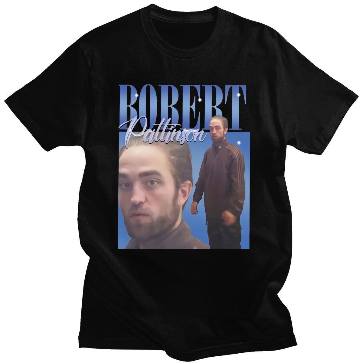 Plue Size New Robert Pattinson T-Shirts Twilight Saga Print Streetwear Men 100% Cotton T Shirt Fashion size 5XL 6XL