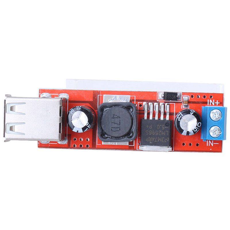 Dual USB 9V/12V/24V/36V to 5V Converter DC-DC 3A Step Down Power Module