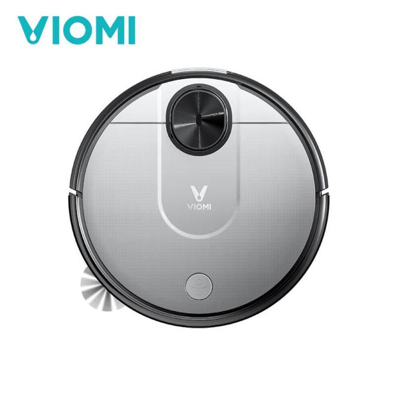Global Version Xiaomi Viomi V2 Robot Vacuum Cleaner Navigation Route Planning Intelligent Floor Mopping Sweeping Robot Smart Home APP Control Dust Collector Singapore