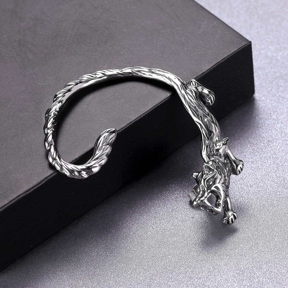 ZS 1 Chiếc Khuyên Tai Kẹp Xúc Tu Bạch Tuộc Móng Vuốt Rồng Punk Rock Khuyên Tai Bằng Thép Không Gỉ Khuyên Tai Cường Điệu Trang Sức Tai Gothic