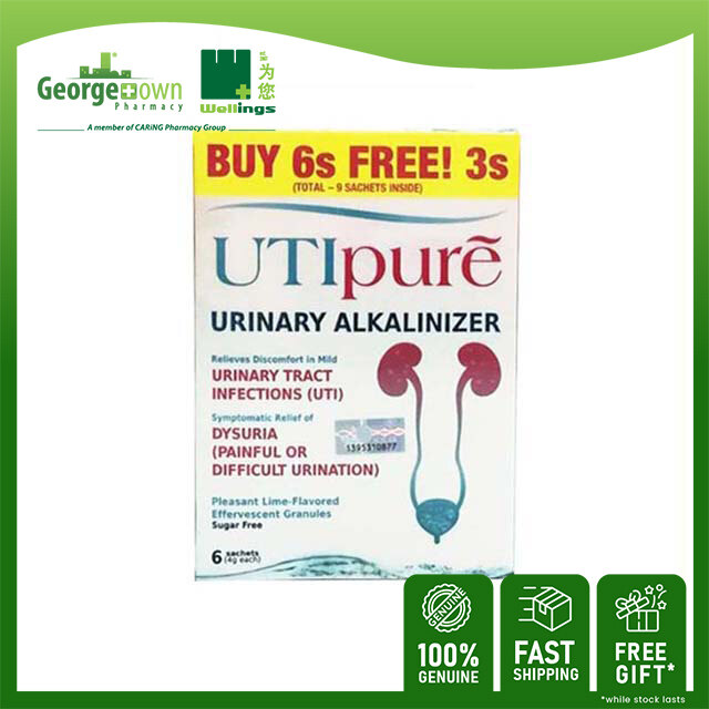 LIVEWELL UTIPURE URINARY ALKALINIZER SACHET 6S + 3S Lazada