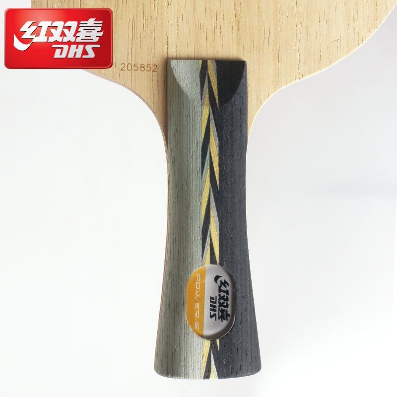 Ban đầu DHS điện PG 7 bóng bàn lưỡi (7 ply gỗ tấn công) vợt PG7 PG-7 bóng bàn mặt vợt